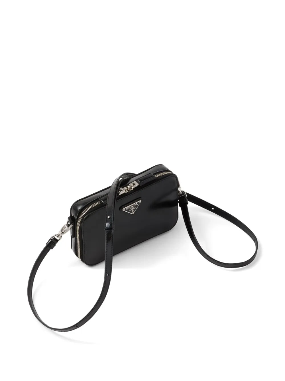 Prada, leather bag, luxury accessories, Spring-Summer 2024, black bag