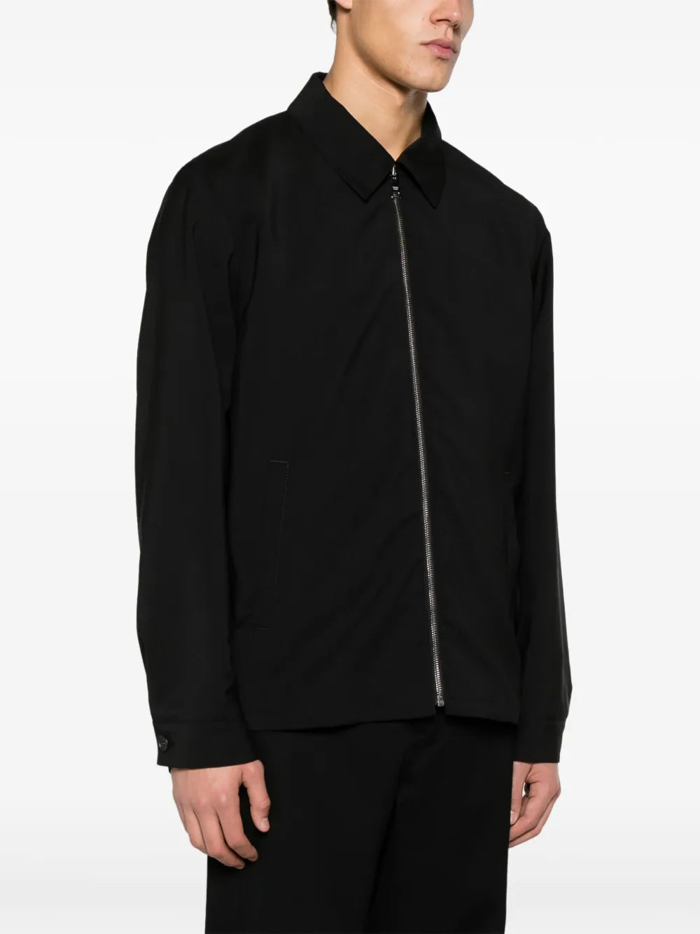 Image of Wool Jacket by Prada for Men - Season Spring-Summer 2024 - Detail View 1