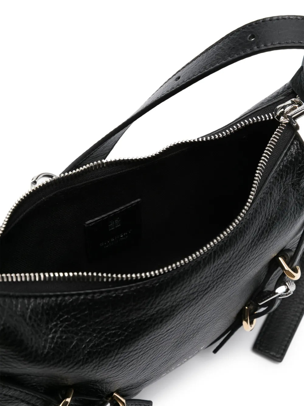 Givenchy, black leather bag, luxury mini bag, elegant accessory, Petite Voyou