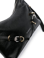 Givenchy, black leather bag, luxury mini bag, elegant accessory, Petite Voyou