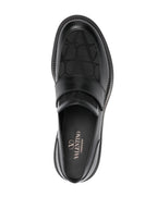 Valentino Garavani loafers, luxury footwear, suede and canvas loafers, high-end loafers, iconic loafers