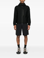 Imagem de casaco de nylon preto da Moncler para homens - Temporada Primavera-Verão 2024 - Vista traseira