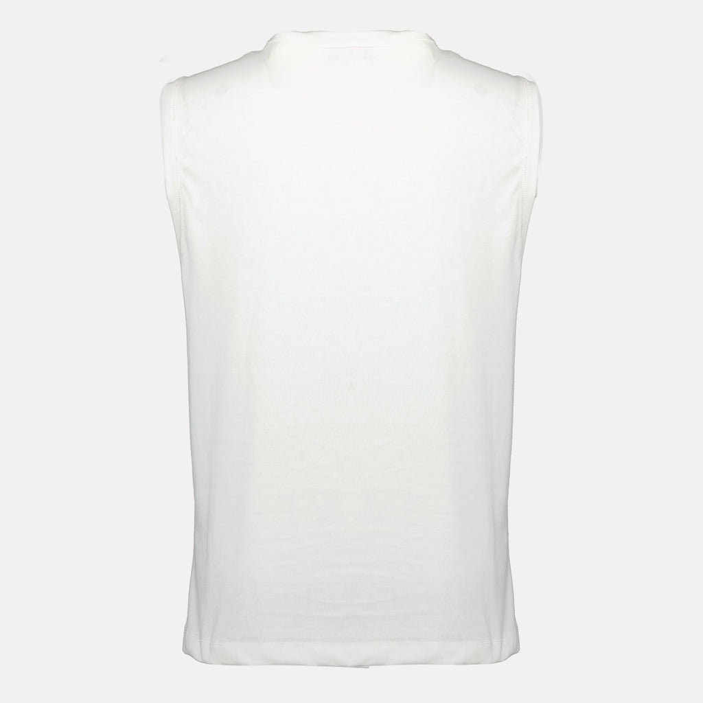 T-Bisco-Iod 화이트 탱크탑