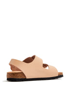 Birkenstock sandals, luxury footwear, big buckle sandals, patent leather sandals, high-end comfort