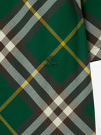 Immagine di camicia a maniche corte a quadri di Burberry per uomini - Stagione Primavera-Estate 2024 - Vista dettagliata 7