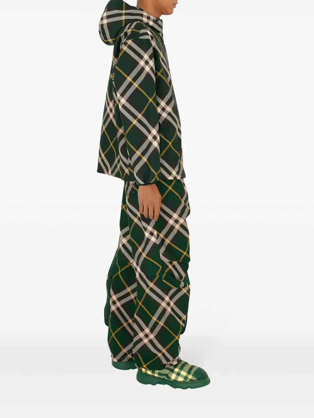 Checkered Windbreaker