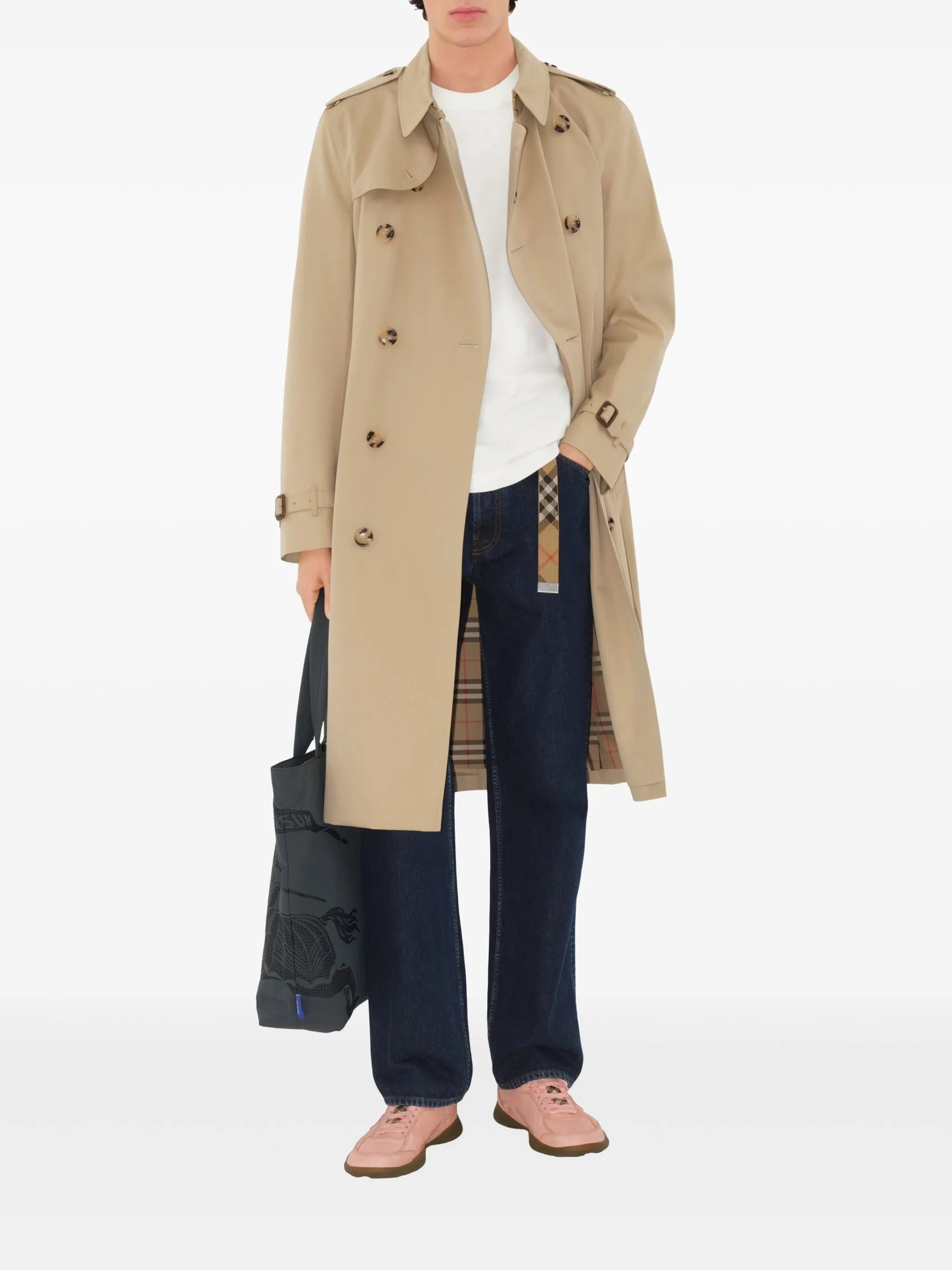 Burberry Long Heritage Trench Coat - Men | WE IN STYLE