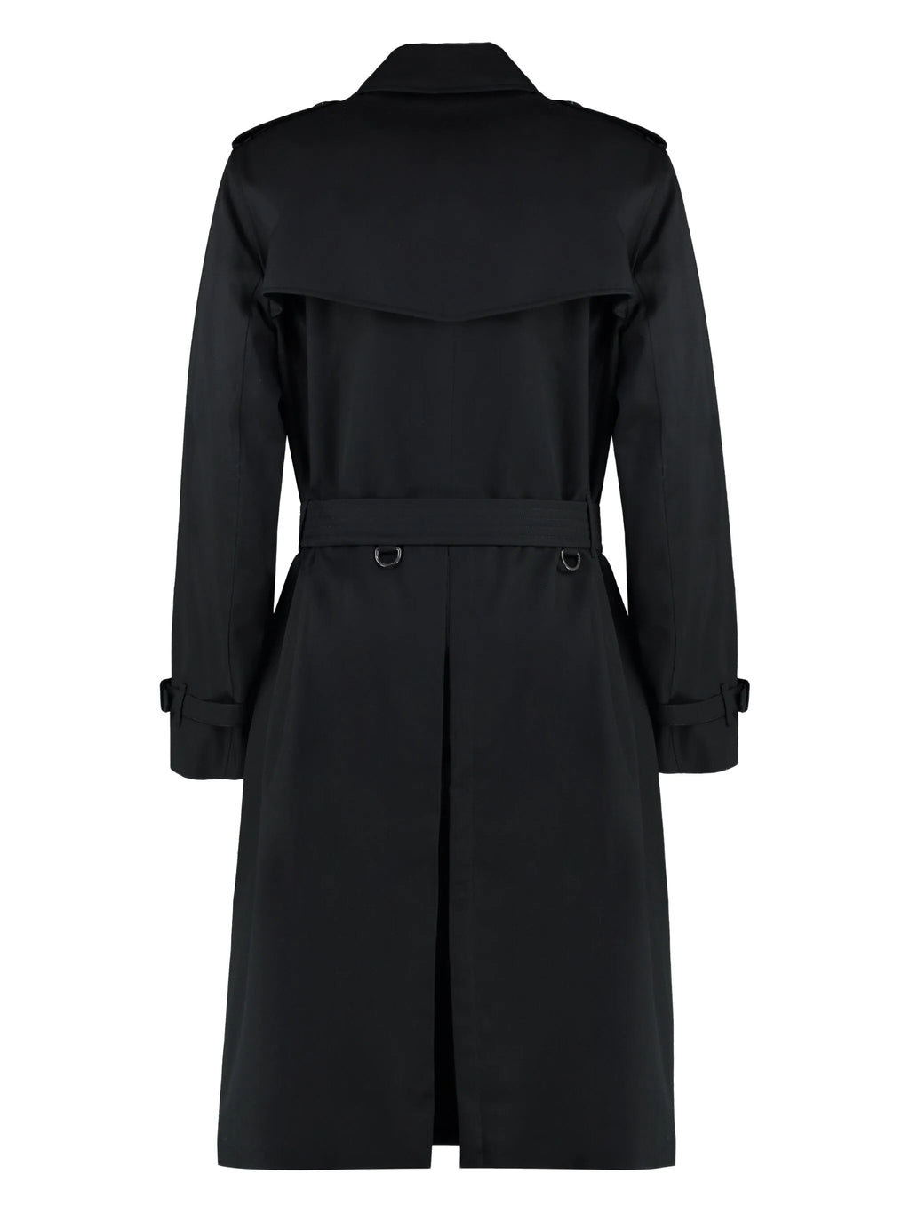 Image of Long Heritage Trench Coat Black by Burberry for Men - Season Spring-Summer 2026 - Model view 1