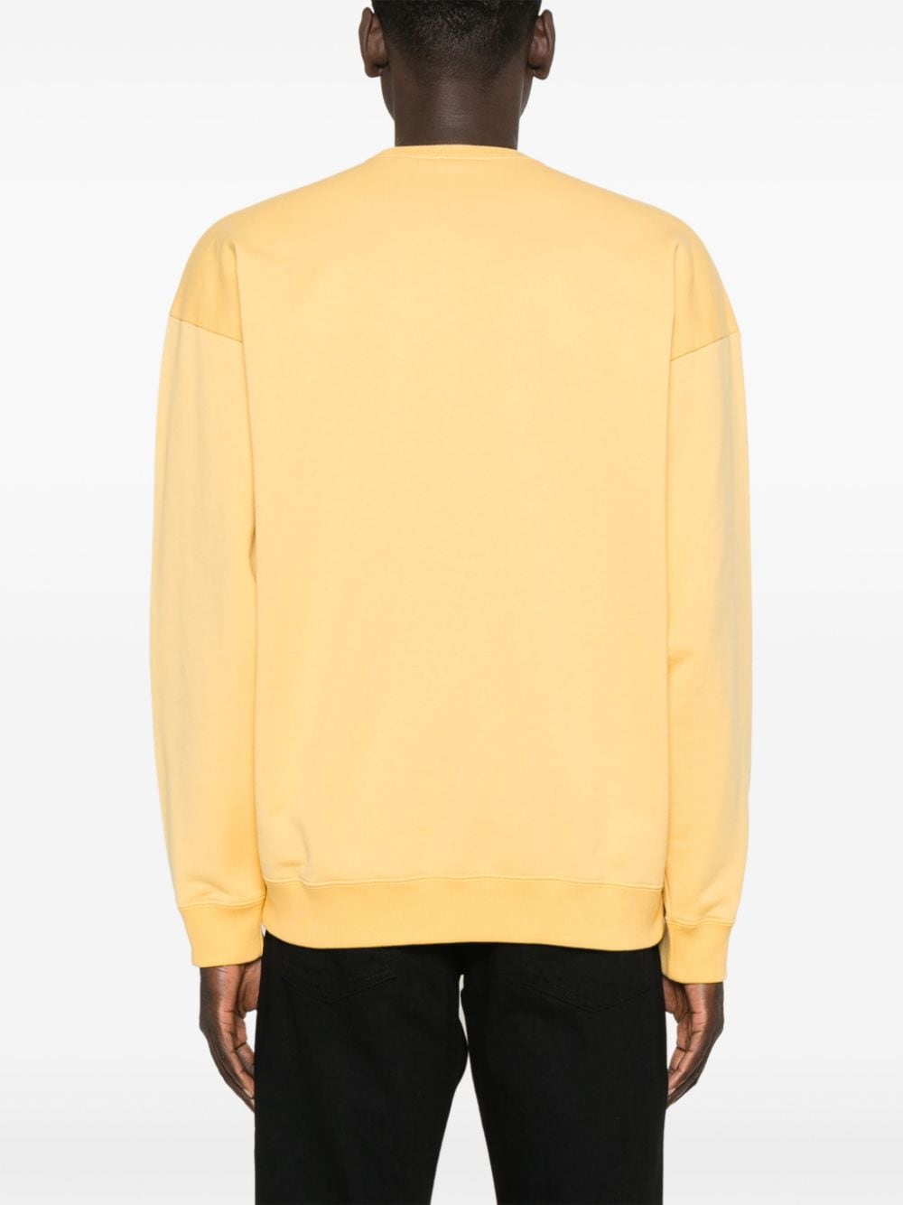 Sweatshirt com Logo Amarelo