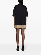 luxury T-shirt, blue T-shirt, Sacai T-shirt, stylish pocket T-shirt, premium men's fashion