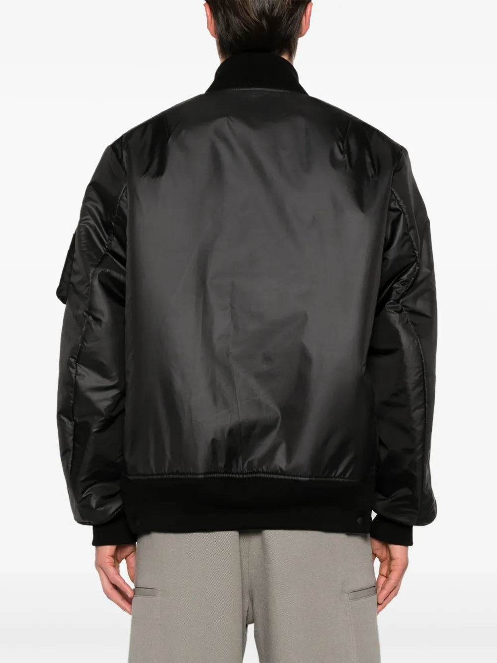 Reversible Nylon Bomber Jacket
