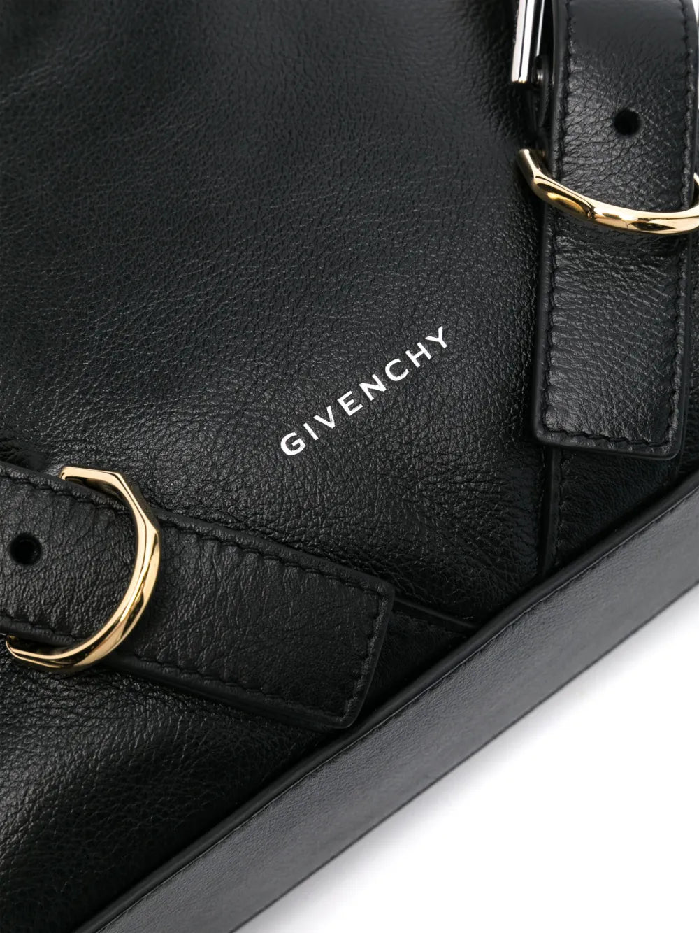   luxury shoulder bag, leather bag, Givenchy bag, black shoulder bag, adjustable strap bag