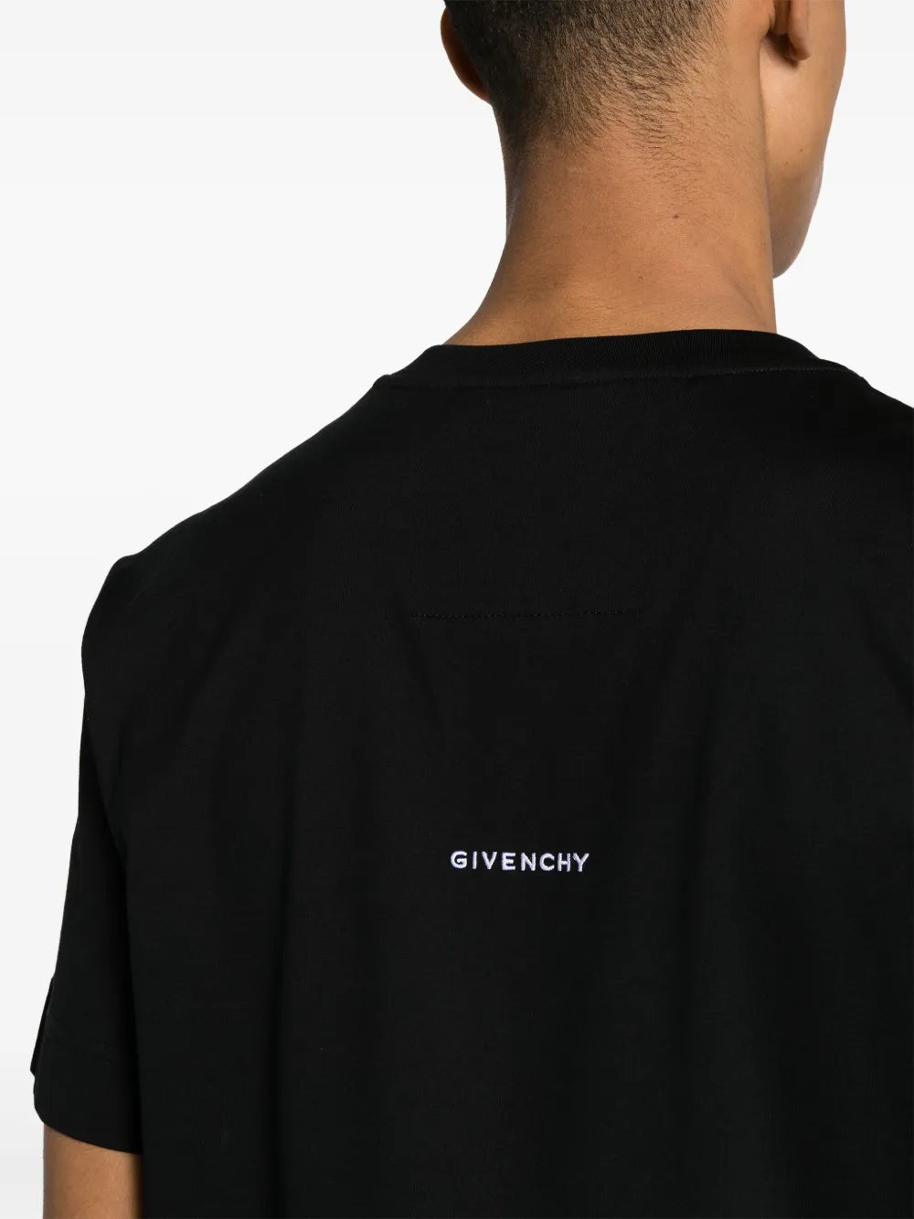 Logo T-Shirt, Givenchy, Cotton Top, Casual Wear, Modern Fashion