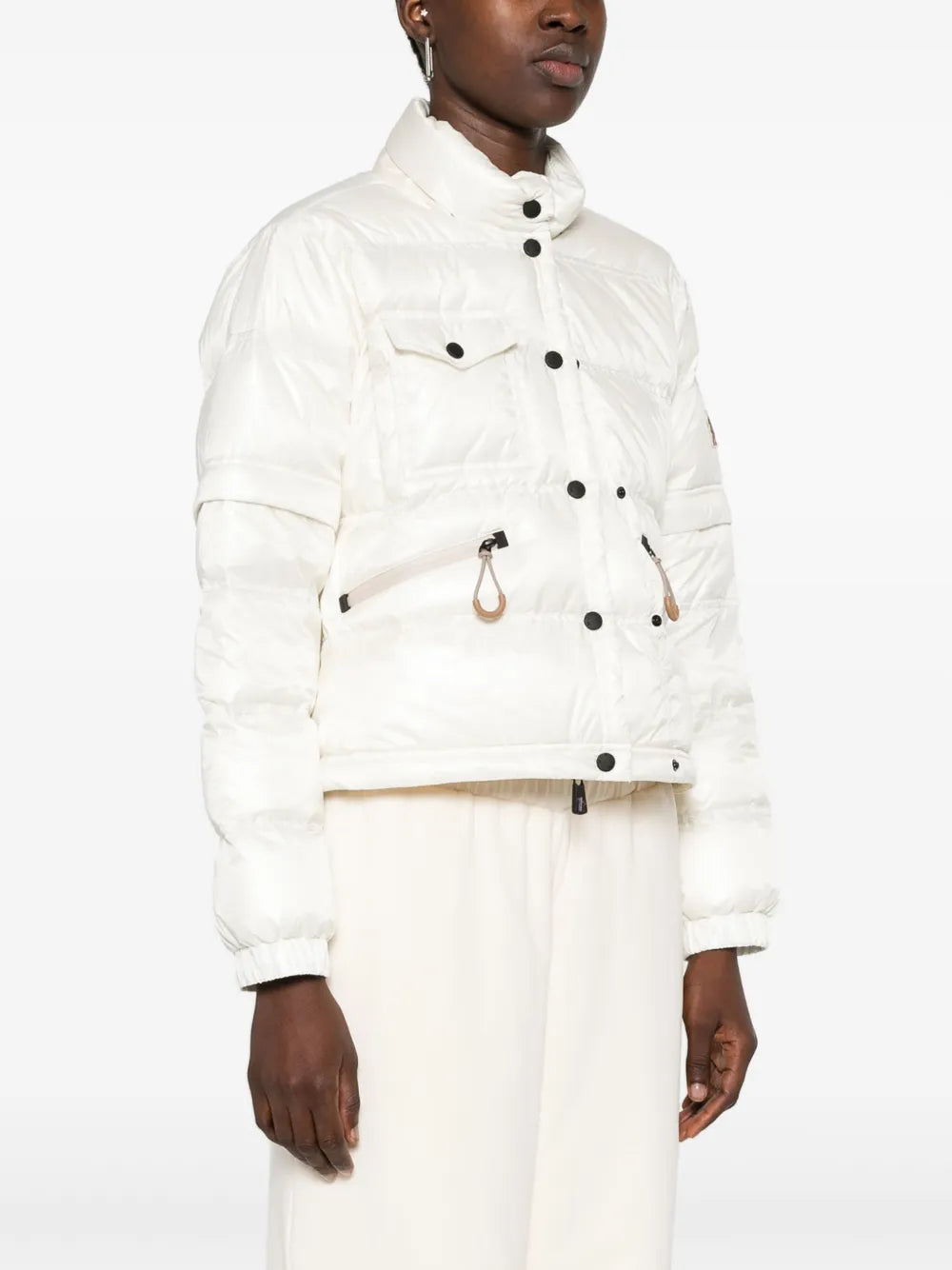 Imagen de la Chaqueta Bomber de Moncler Grenoble para Mujeres - Temporada Primavera-Verano 2024 - Vista de Detalle 1