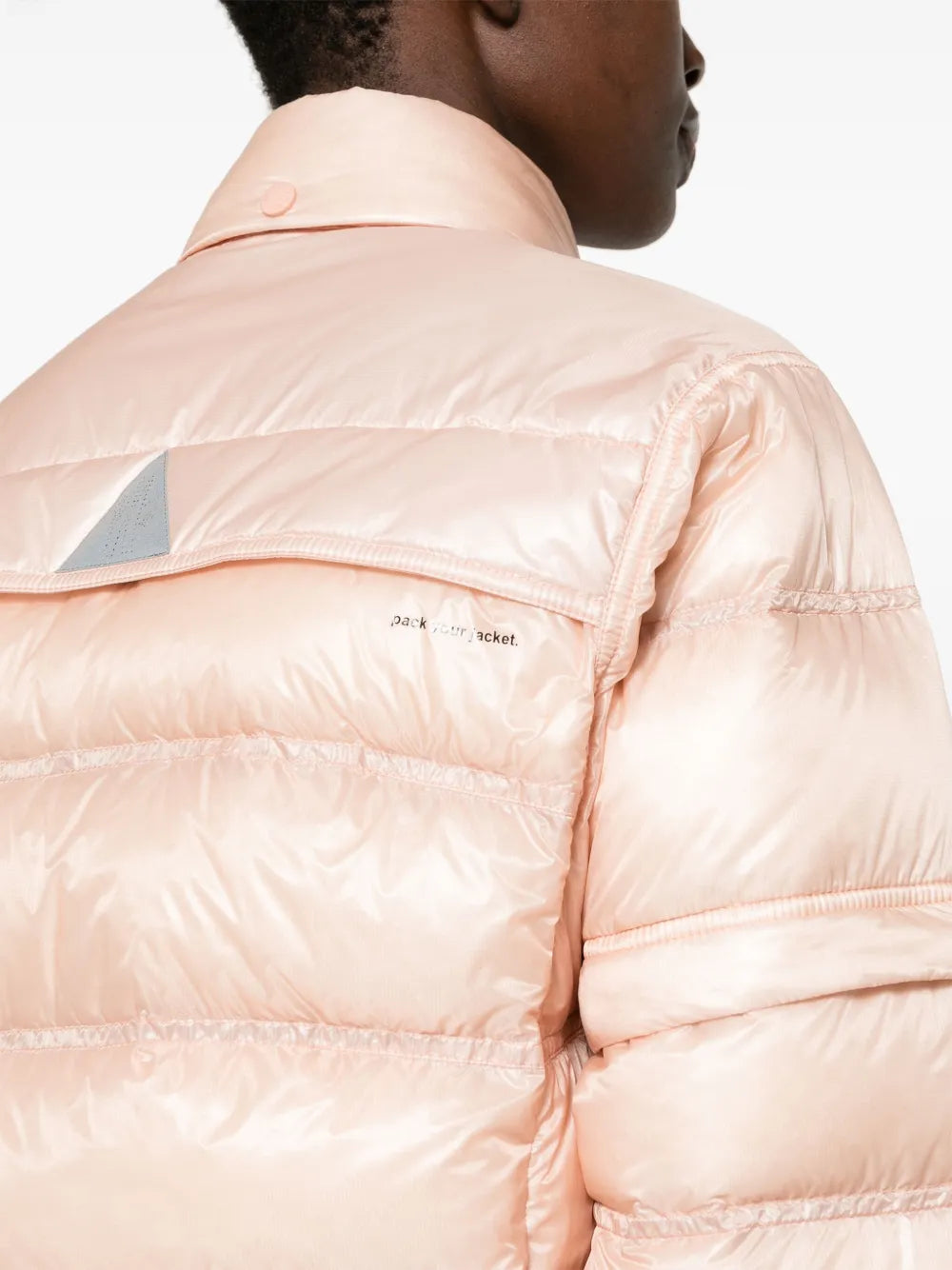 Imagen de la chaqueta bomber Mauduit de Moncler Grenoble para mujeres - Temporada Primavera-Verano 2024 - Vista de detalle 7