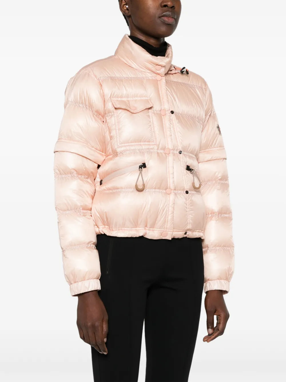 Imagen de la chaqueta bomber Mauduit de Moncler Grenoble para mujeres - Temporada Primavera-Verano 2024 - Vista de detalle 1