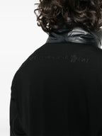 Image of Two-tone Black Nylon Jacket by Moncler Grenoble for Men - Season Spring-Summer 2024 - Detail View 7