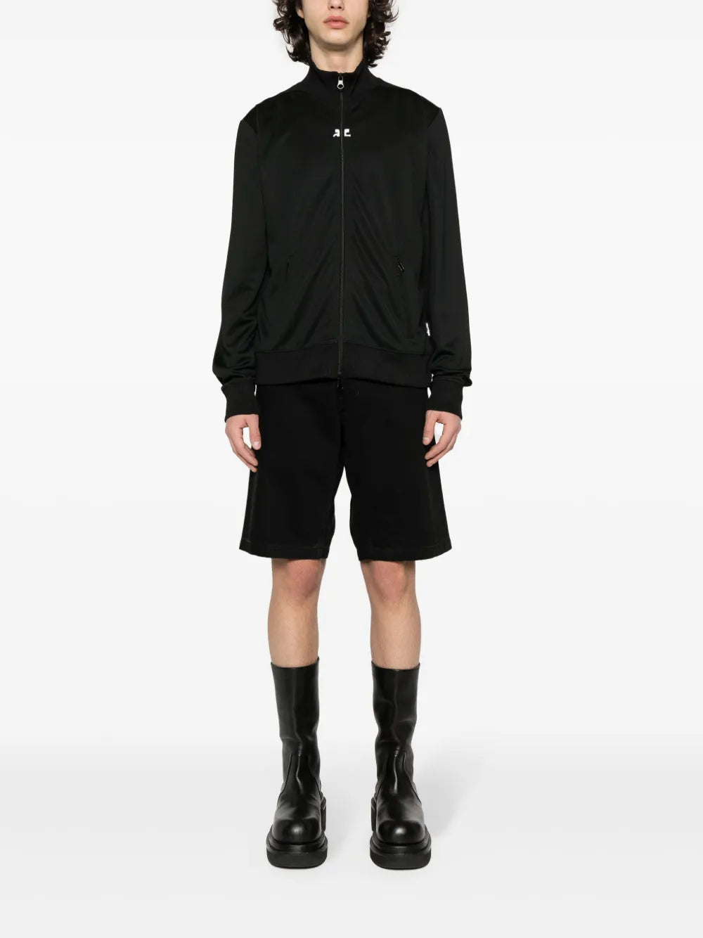 Black Interlock Jacket