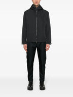 Windbreaker jacket, Moncler black jacket, nylon windbreaker, designer jacket, men's fashion