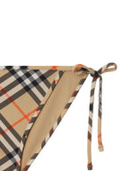 Image de bas de bikini à carreaux beiges par Burberry pour femmes - Saison printemps-été 2024 - Détail 8