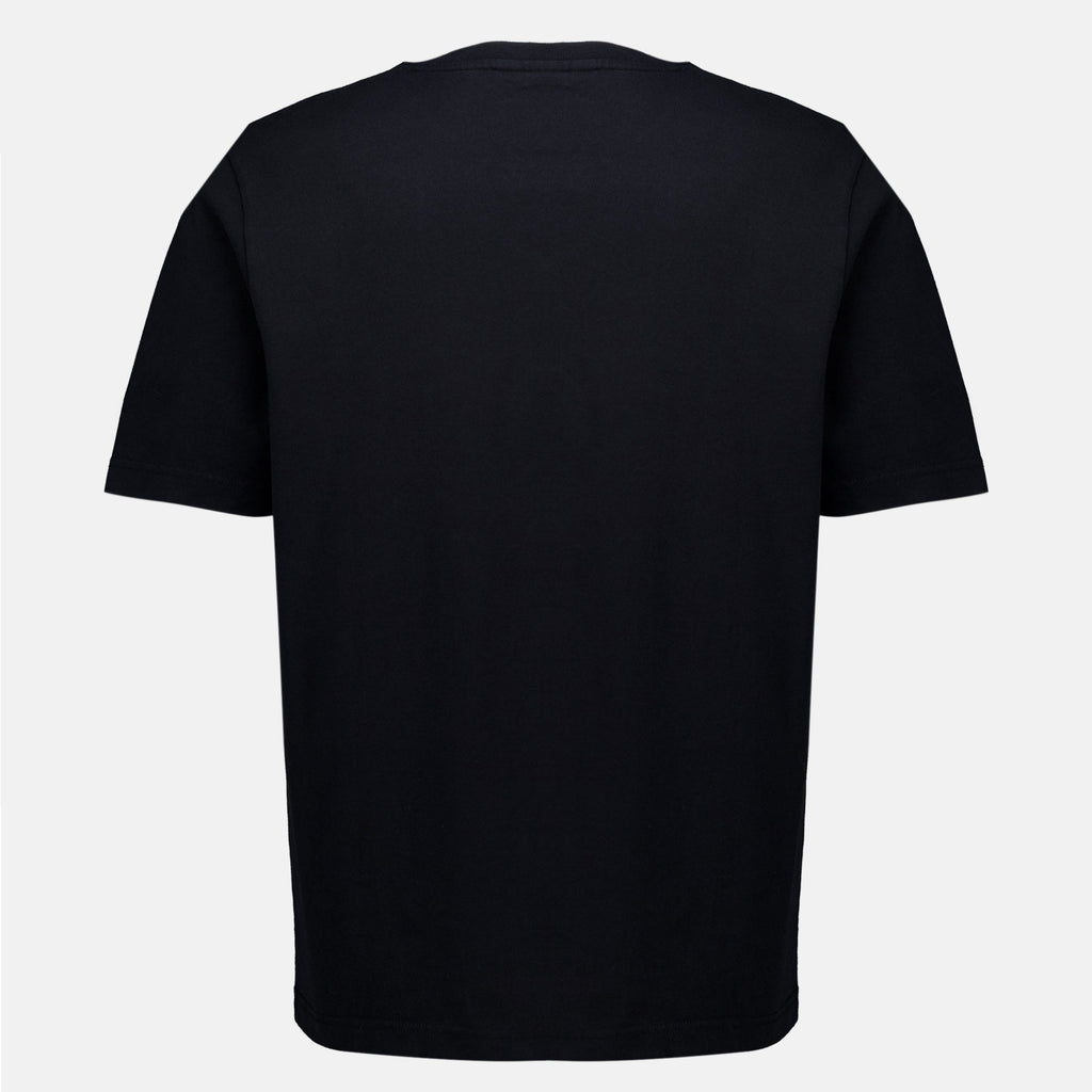 Kitsuné Black Embroidered T-Shirt