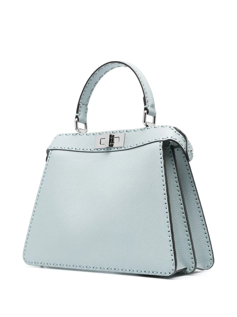 Fendi, Peekaboo ISeeU, Medium Leather Bag, Luxury Accessories, Cuoio Romano