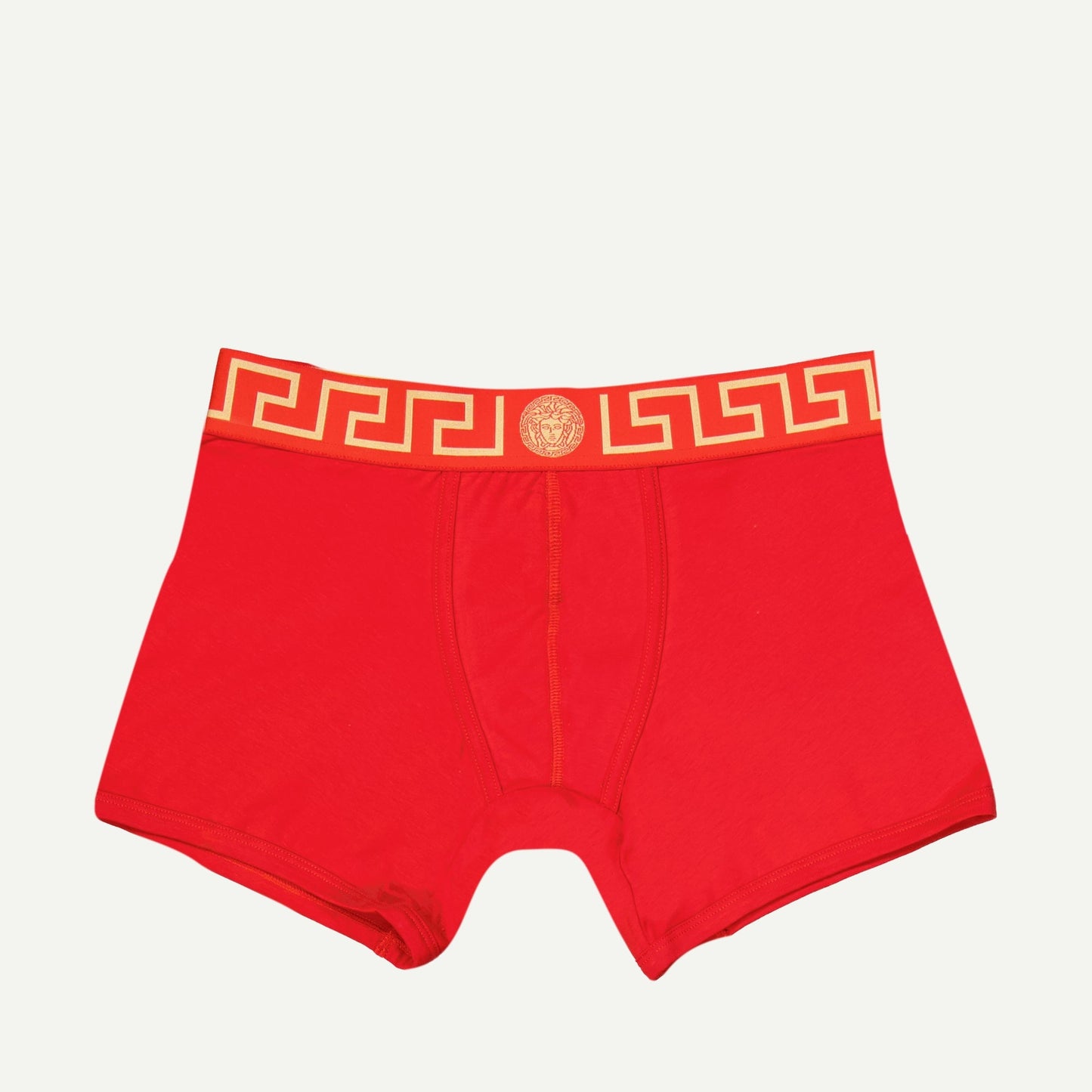 Medusa Boxer, Red Long Boxer, Cotton Elastane Boxer, Versace Boxer, Fall-Winter 2024 Collection