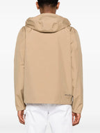 Beige Windbreaker Jacket