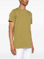 Khaki Heart Logo T-shirt