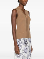 Ribbed Sleeveless Vest