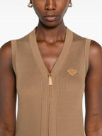 Ribbed Sleeveless Vest