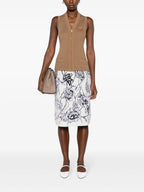 Ribbed Sleeveless Vest