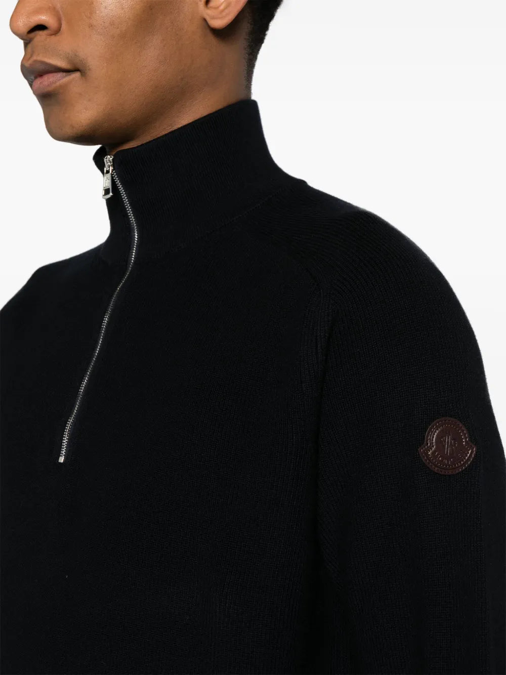Image of Zip Pullover by Moncler for Men - Season Spring-Summer 2024 - Detail View 7