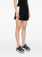 Imagen de pantalones cortos de algodón de Moncler para mujeres - Temporada primavera-verano 2024 - Detalle 1