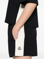 Imagen de pantalones cortos de algodón de Moncler para mujeres - Temporada primavera-verano 2024 - Detalle 7