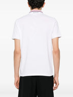 White Polo with Contrasting Trim