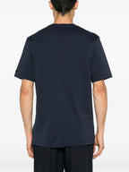 navy blue t-shirt, Orlebar Brown, standard t-shirt, luxury cotton t-shirt, Autumn-Winter 2024