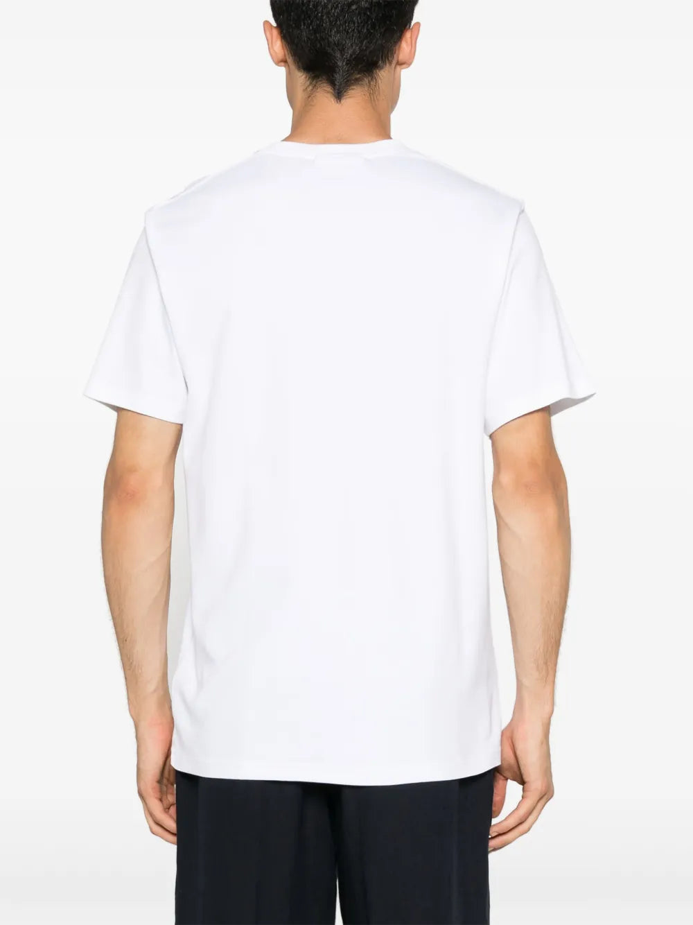 White T-shirt, Orlebar Brown, Classic tee, Luxury clothing, Men's fashion