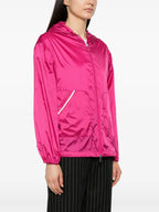 Bild einer pinken Kurzjacke von Moncler für Frauen - Saison Frühling-Sommer 2024 - Detailansicht 1