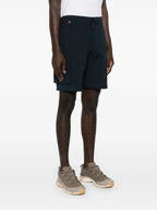 Bild von Bermuda-Shorts aus technischem Stoff in Marineblau von K-Way für Herren - Saison Frühling-Sommer 2024 - Detailansicht 1