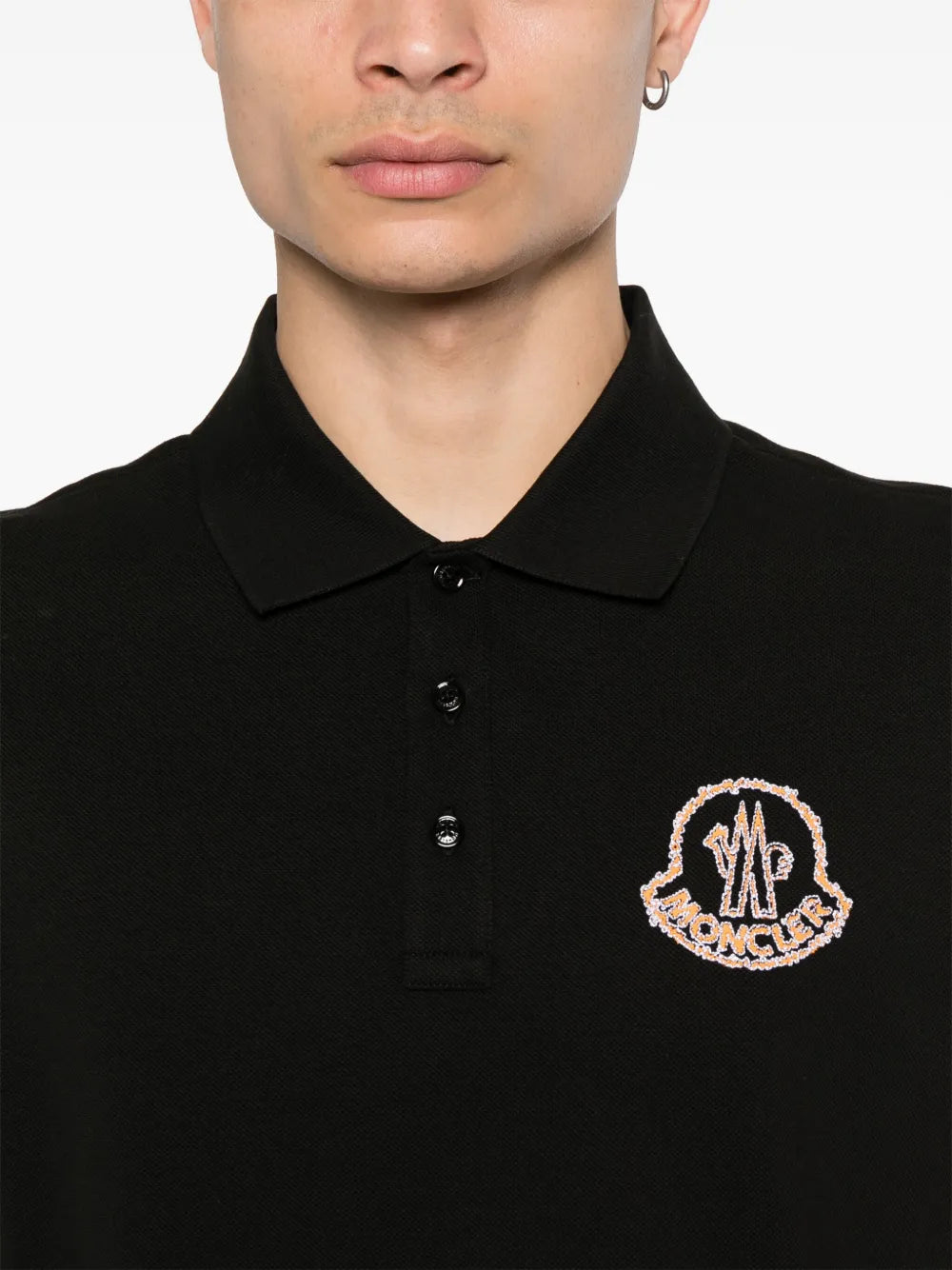 Black Logo Polo Shirt