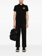 Black Logo Polo Shirt