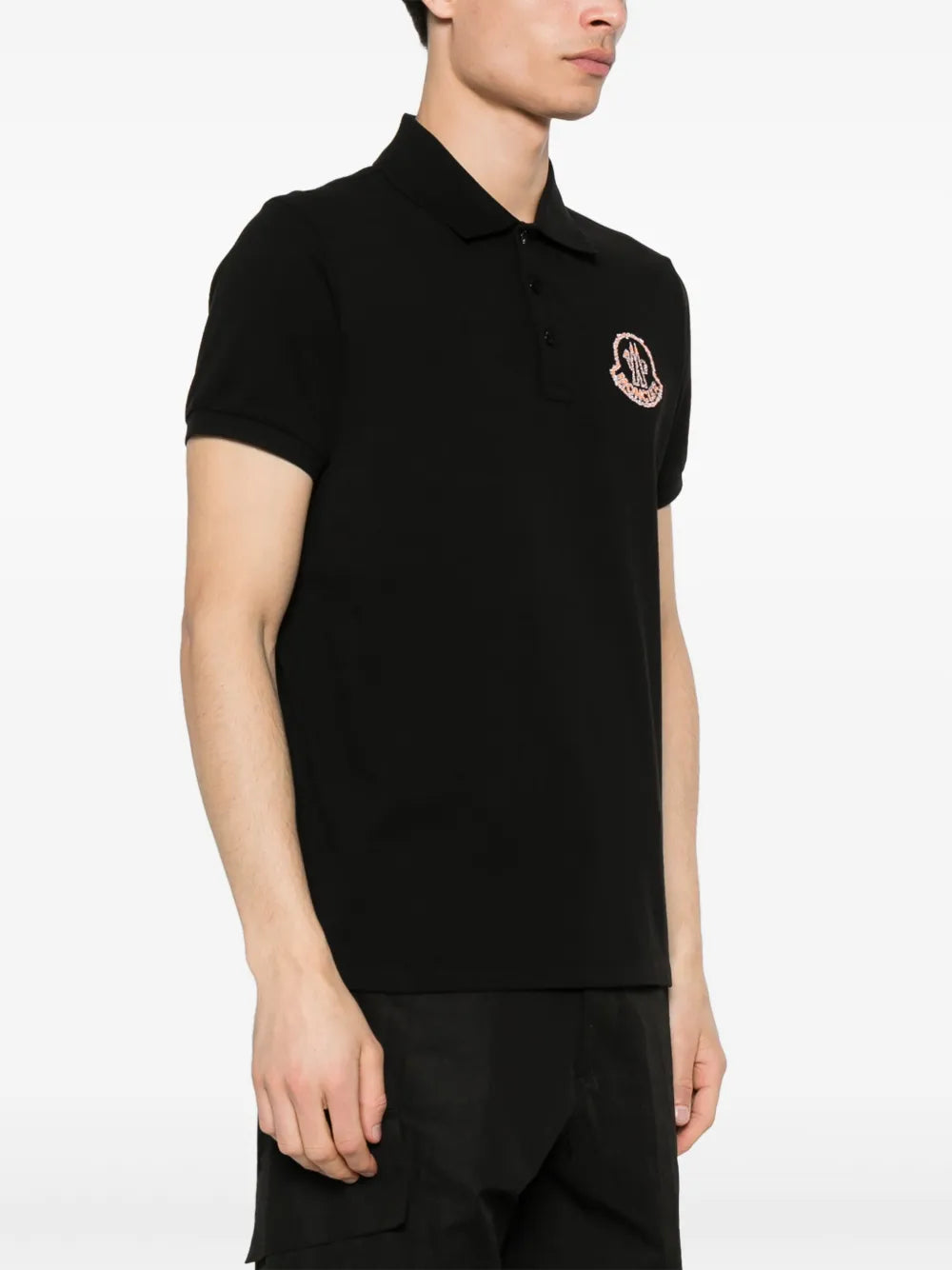 Black Logo Polo Shirt