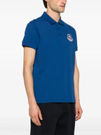 Blue Polo with Moncler Logo