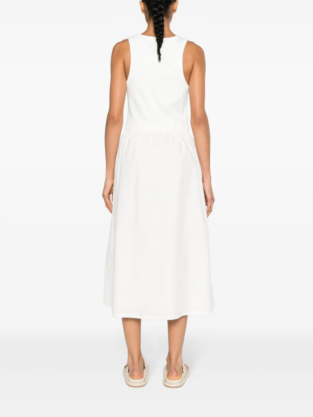 Langes Baumwollkleid