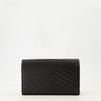 Bild der Cassandre Chain Wallet von Saint Laurent für Frauen - Saison Herbst-Winter 2025 - Rückansicht