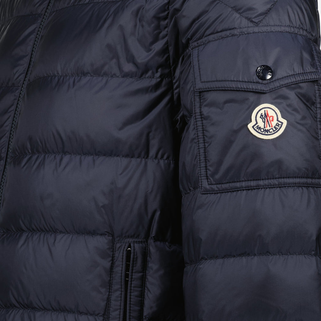 Image of Doudoune Najan Bleu Marine by Moncler for Men - Season Autumn-Winter 2025 - Product detail view 2
