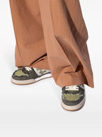 Fendi sneakers, luxury sneakers, green sneakers, designer footwear, Fendi Match