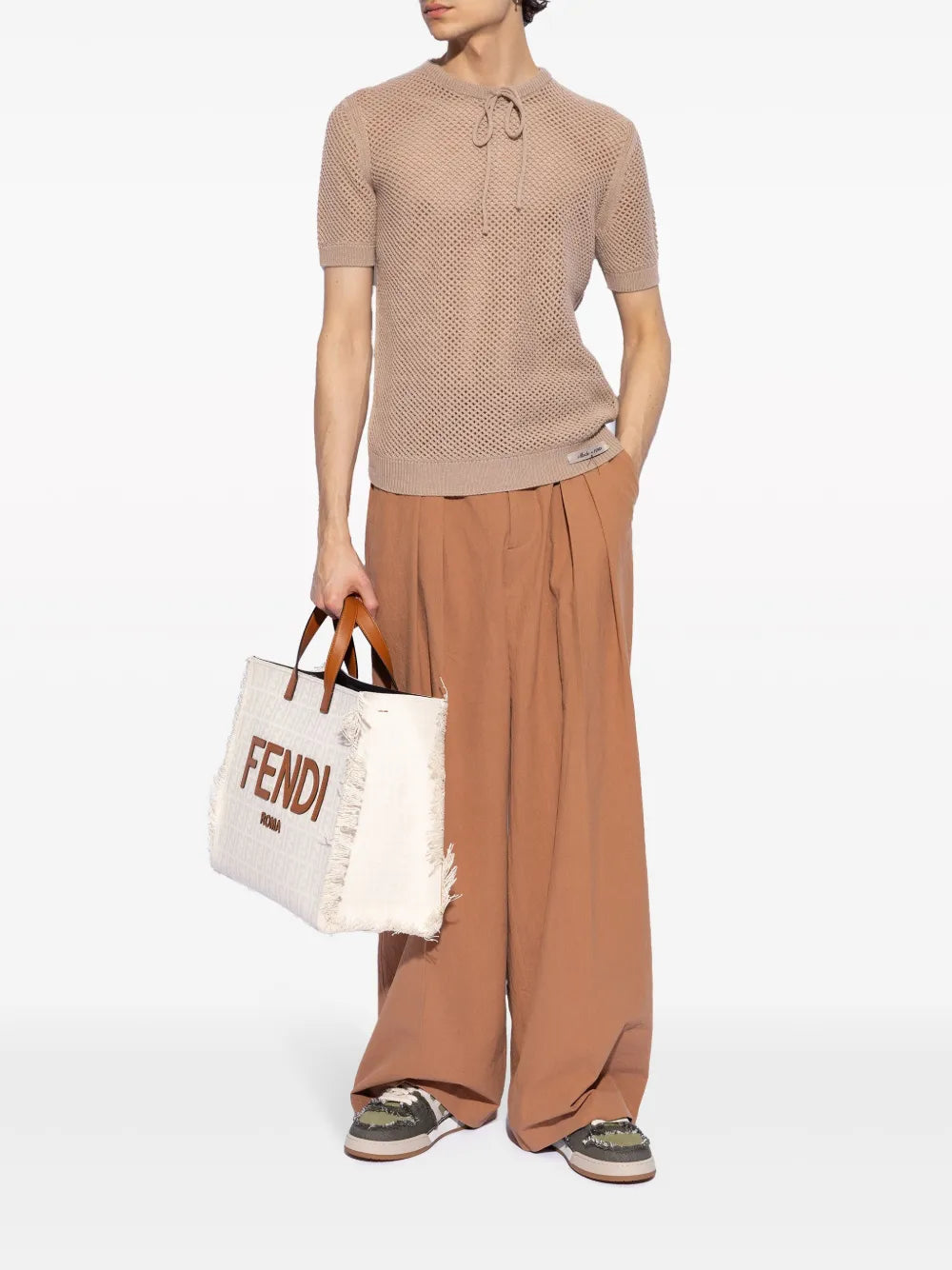 Fendi sneakers, luxury sneakers, green sneakers, designer footwear, Fendi Match