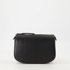 camera bag, black bag, Diesel accessories, smooth leather bag, unisex bag